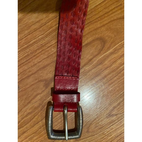 Ladies Orciani #8830 Leather Belt Ladies Size 75
